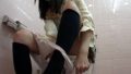 女子校生お漏らしトイレオナニー盗撮 VOL.9