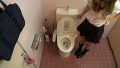 女子校生お漏らしトイレオナニー盗撮 VOL.9