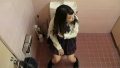 女子校生お漏らしトイレオナニー盗撮 VOL.9